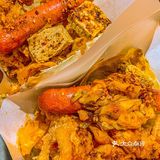 所有都是现场制作 第一次吃到这么薄的烧饼