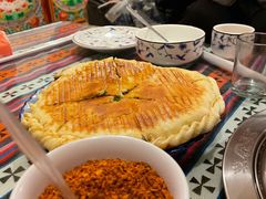 牦牛肉烤饼-卡万金特色藏餐