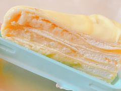 榴莲千层蛋糕切块-7cake憩刻生日蛋糕·下午茶(西安店)