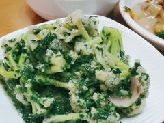 荠菜花菜蘑菇-台北楚楚园馅饼粥(虹桥南丰城店)