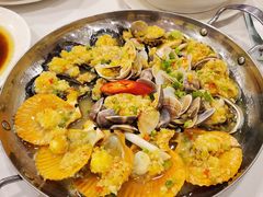 蒜酱蒸大盘杂贝-宜宾海鲜酒家·三十年老字号