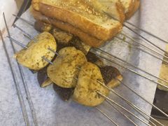 烤面包片-宝记烧烤·碳锅羊肉·羊蝎子火锅·夜食社(文体路创始店)