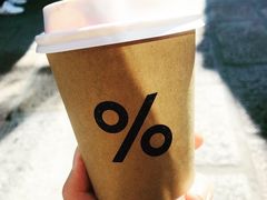 热的咖啡拿铁-% Arabica(京都东山店)