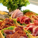 铁皮矮桌小马扎 地摊炭火恰烤肉