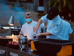 自助取餐区-海角轩·三亚文华东方酒店
