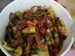 牛肉腰花二合一豆皮-周记热干面豆皮大王(桃花东街店)