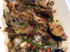 豉汁蒸鱼头-猪腰一家·地道佛山菜(盐步店)