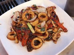 鱿鱼圈-大树下海鲜饭店