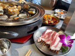 -围炉肉舍•炭烤活鳗•丹东海鲜烤肉(步行街店)