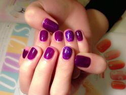 低调 的紫-7号美甲美睫