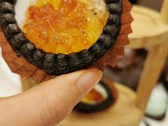 竹炭桃胶蛋挞-顺德人家食府(黄金广场店)