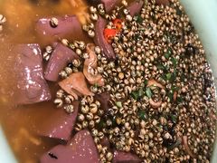 麻香鸭血肥肠-绿茶餐厅(蓝色港湾店)