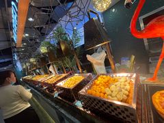 自助取餐区-九寸花汀海鲜烤肉自助(武汉首店)