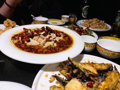水煮肉片-晚归月亮湾私家菜(临邑路店)