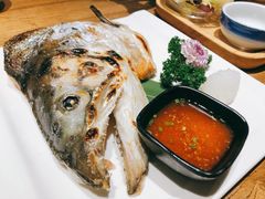 香草烤三文鱼头-阿吾罗日本料理(K11艺术中心店)