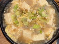 砂锅醋椒豆腐-香膳园火锅烧烤(万科民和巷店)