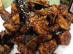 焦糖茄子牛肉粒-桃子餐厅·天津菜(红星路直营店)