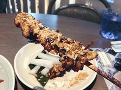 炭烧沙爹牛柳串-CHINCHIN 青青·泰国料理(万象食家店)