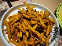 干煸莲藕丝-杨记隆府(汉街店)