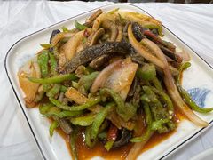 爆炒鳝丝-溱湖八鲜菜馆