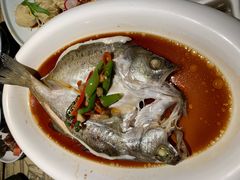葱椒鲈鱼-绿茶餐厅(领展购物广场·中关村店)