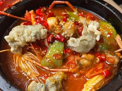 爆辣鲜虾捞粉-老三样·旧食新味(万寿宫店)