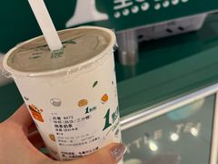焙茶奶茶-1点点(金桥店)