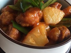 古广菠萝咕噜肉-五号茶居·新派粤菜·岭南五号酒店(沿江中路店)