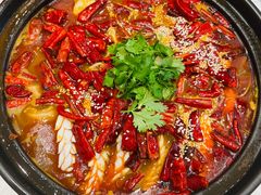 品海满江红毛血旺-品海楼·大连海胆锅贴馆(东港店)