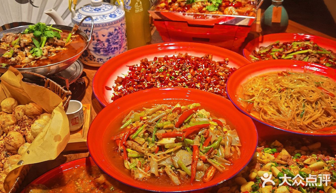 火爆魔都的半步颠⭕️脸盆装菜撑到扶墙出