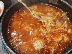 辣牛肉汤-釜山豚骨汤饭(芝罘万达广场店)