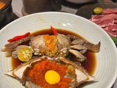 -草家酱蟹炭火烤肉店(珲春南路一店)
