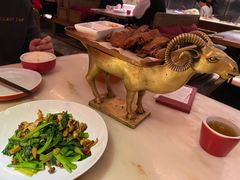 鲜菌炒菜心-京华烟云·北京烤鸭(领展购物广场·中关村店)