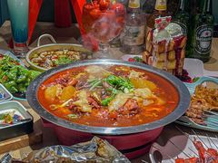 -街角等你.大连海鲜烧烤.经典铁板海鲜串(西安路店)