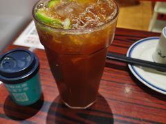 柠檬茶-沙胆彪炭炉牛杂煲(成都玉林店)