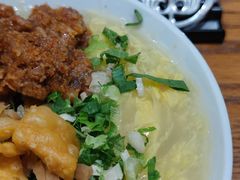 蛋冲牛肉豆腐脑-小豆海棠(人民南路店)