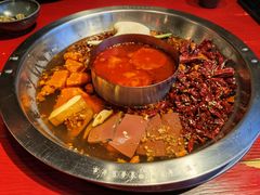 番茄养生鸳鸯锅-谭鸭血老火锅(漳州路店)