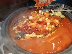 -探鱼·鲜青椒爽麻烤鱼(苏宁广场店)
