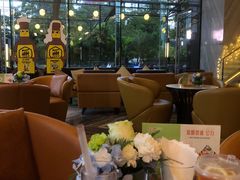 特色猪扒包-深圳温德姆至尊酒店·大堂吧·户外花园