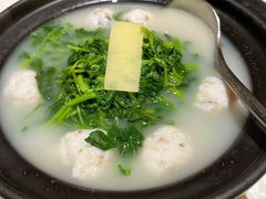 西洋菜煲鲮鱼丸-维园悦谱·海派家常菜(乌鲁木齐南路店)