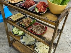 自助取餐区-彝人部落火盆烧烤(原内环足球场店)