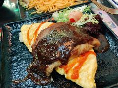 马苏里拉鸡扒蛋包饭-阿飛冰室(下沙店)