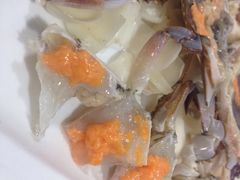 百合蒸冬蟹-郑厨私房菜