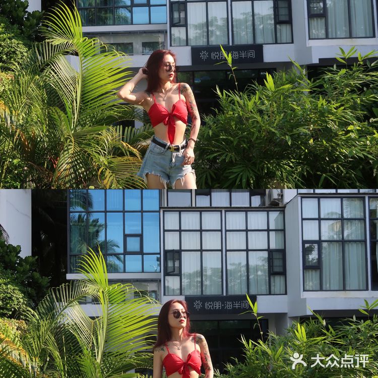 三亚民宿🏨人均100💰入住绝美独栋海景别墅👀辣妹冲鸭