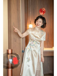 -禾米旗袍妈妈装礼服定制(嘉业国贸店)