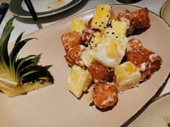 菠萝油条虾-鹿港小镇(悠唐店)