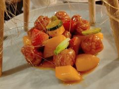 创意鲜果咕噜肉-广州文华东方酒店·江-由辉师傅主理