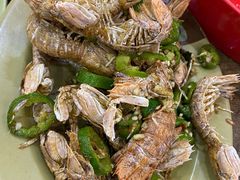椒盐濑尿虾-贞姨美食·老字号海鲜大排档