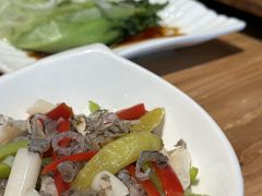 藕带拌鱼皮-颐和•海鲜砂锅粥•啫啫煲(奥林匹克广场店)