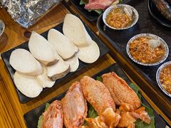 鸡翅拼鸡脆骨-御记碳烤肥牛(东城万达店)